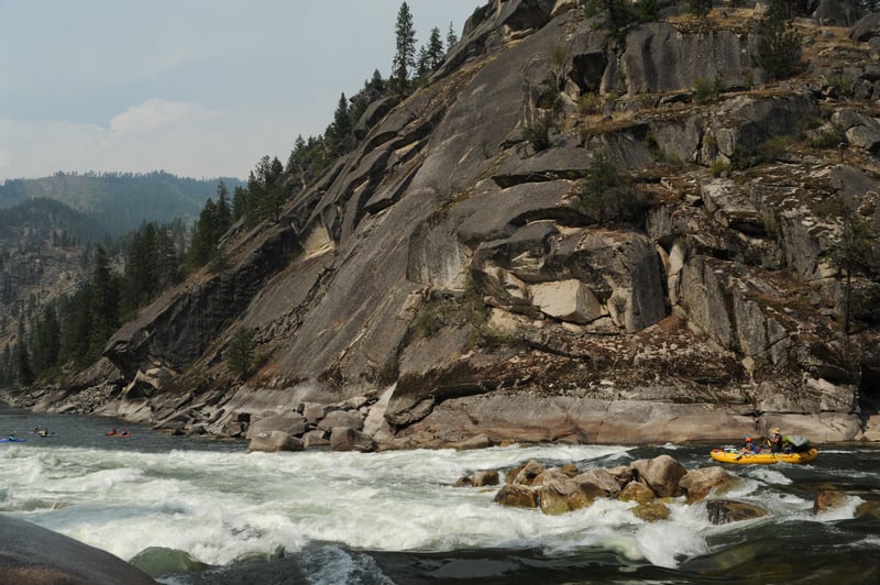 Black Creek Falls, right line