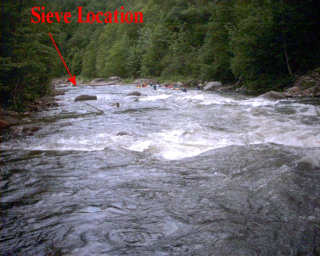 Sieve at top of Labyrinth