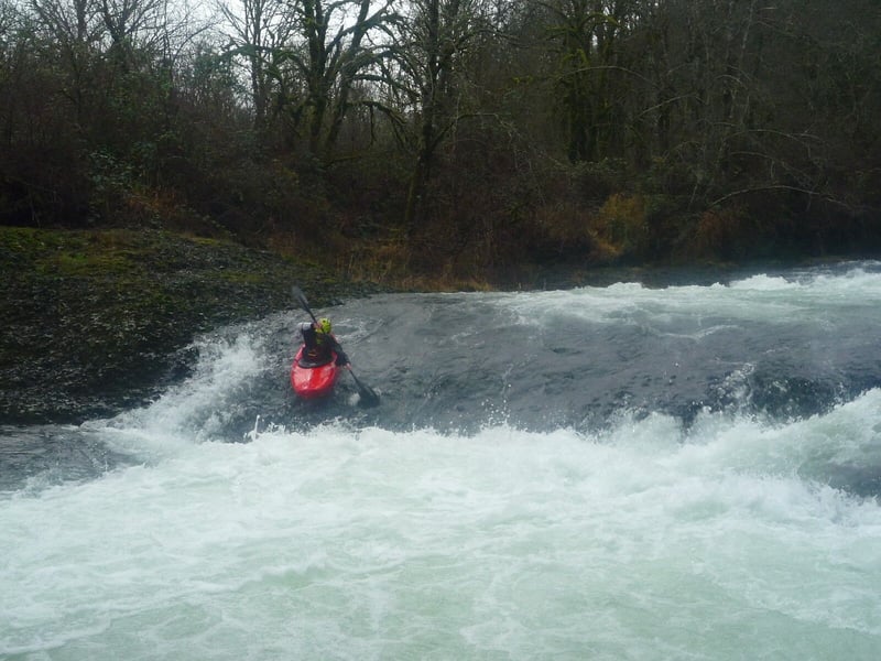  on Silver Creek @2. Silver Falls State Park to Silver Creek Reservoir 