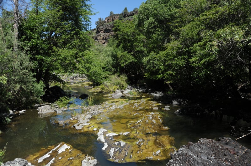 River Channel Below Copco Dam
