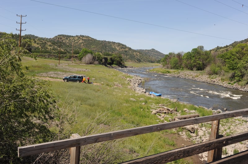 Temporary Take-Out Access on River Left