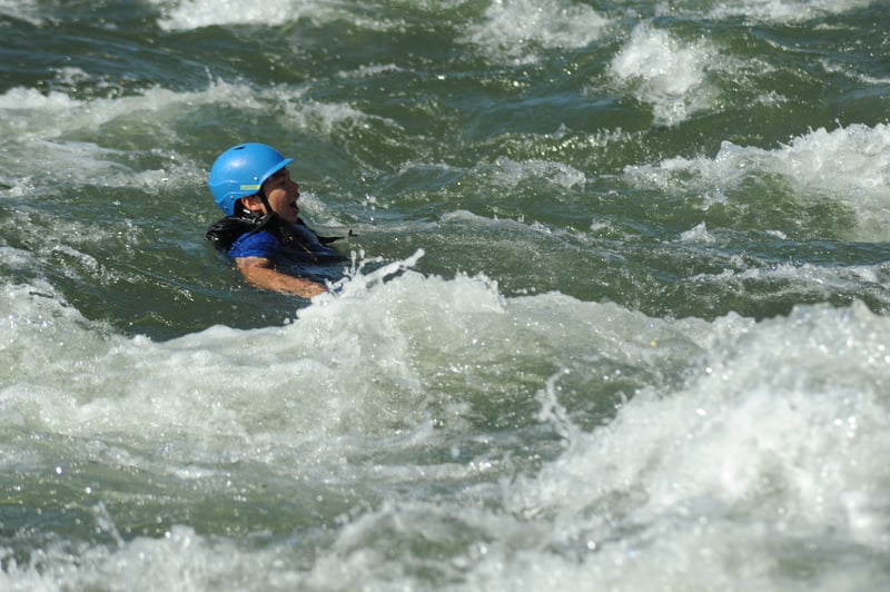 Swimming Wapshilla Rapid