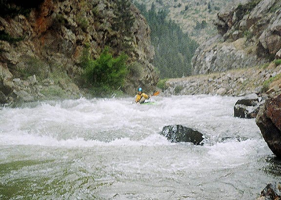 (RM) Kirk somewhere on Clear Creek