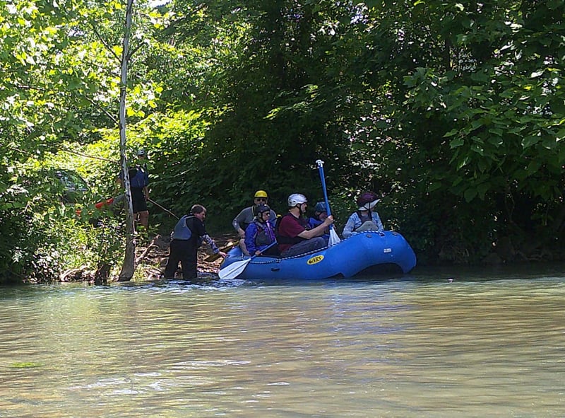 Rafters Getting Going - NBr Potomac - Westernport to Black Oak 6/1/2024