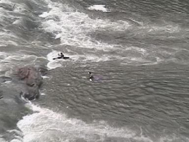 Ender hole as seen from the cliffs