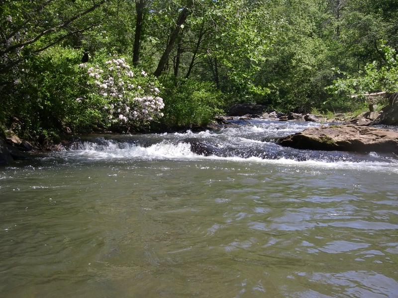 Bottom half of Blasted Rock