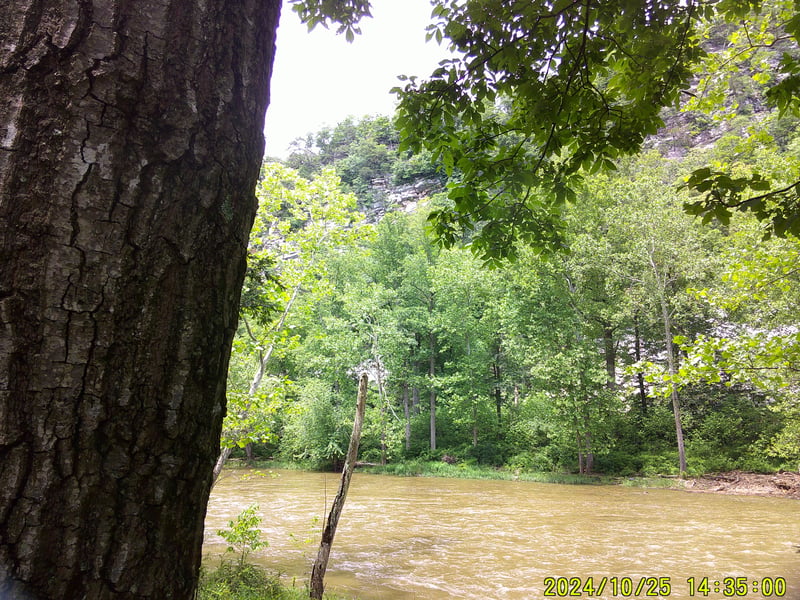View from Dick Gramm's Lunch stop