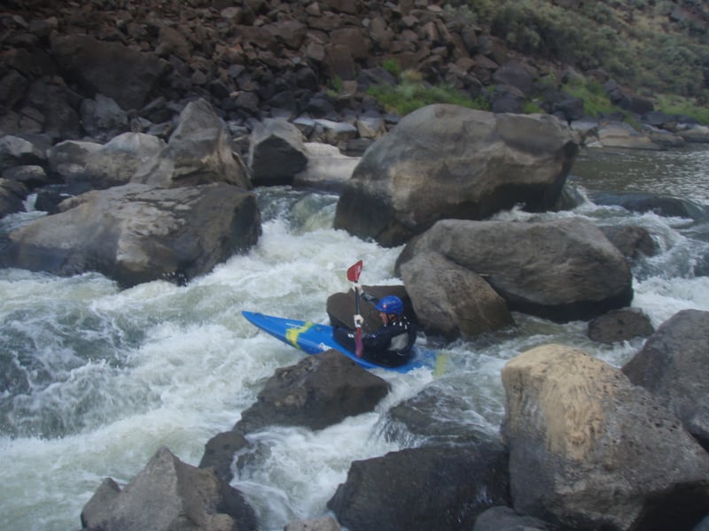 Boney rapid at 500cfs