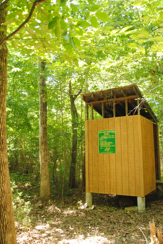The John's Creek changing room, good as new!