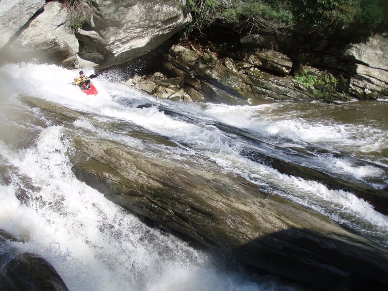 Cave Falls from river right