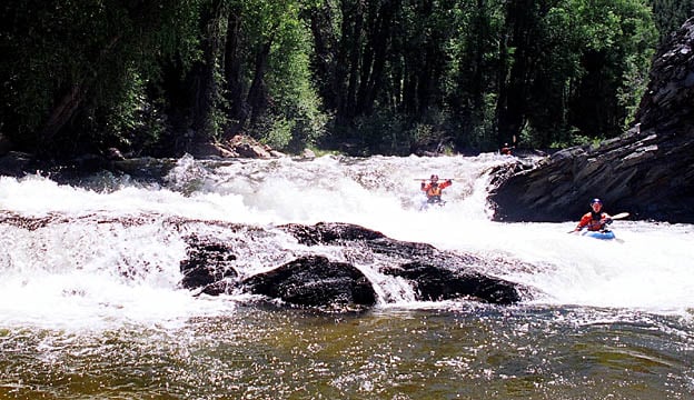 (RM) Dave at Slaughterhouse Falls