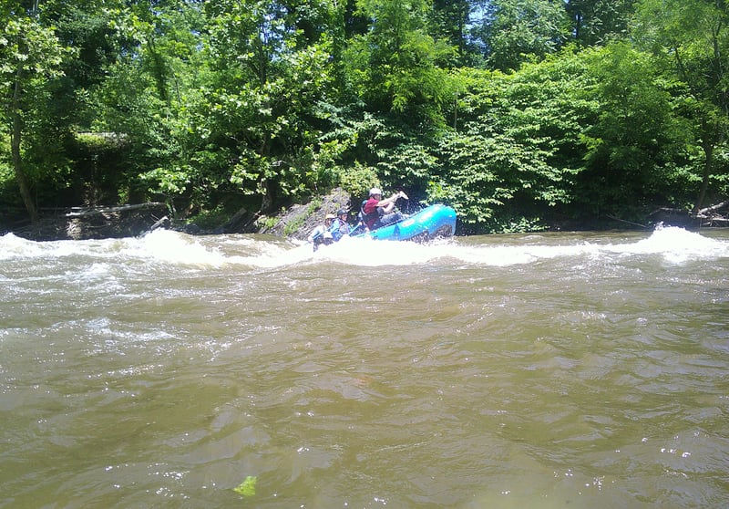 Raft in Kelly's
