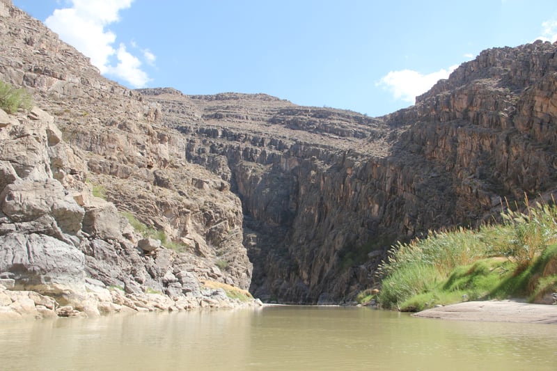 Mariscal Canyon Entrance