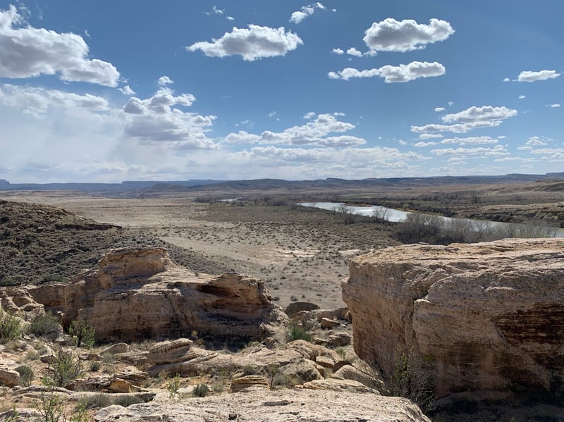 Above Cottonwood Camp