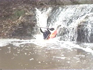 10ft Fall Creek Drop-Under the water