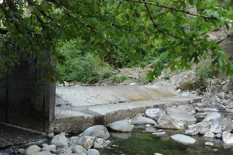 Cascade Salmon Hatchery Weir