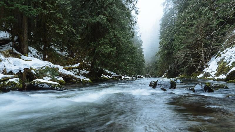  on Salmon @2. Wilderness Trailhead to Arrah-Wanna Road