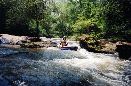 Little Five Falls (1st rapid)