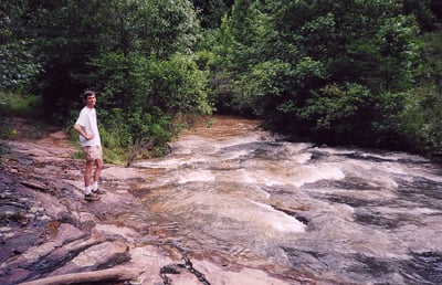 Todd Creek Falls put in