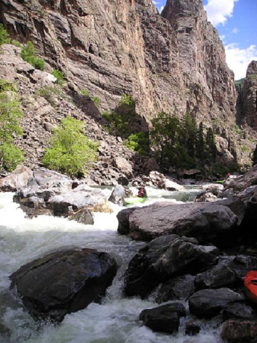 Black Canyon - Scott in the Narrows