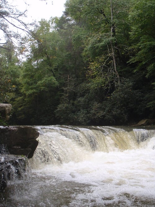 Second Creek drop