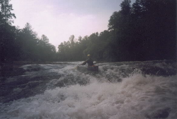 Flat Shoal Falls - Last Ledge