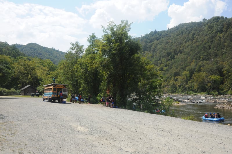 Stackhouse River Access - Outfitter Parking and Staging Zone