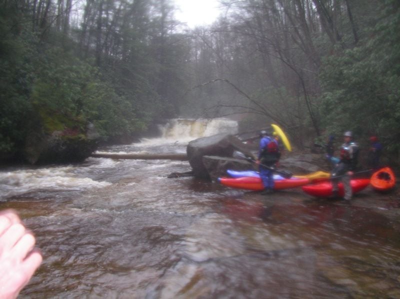 1st falls from below