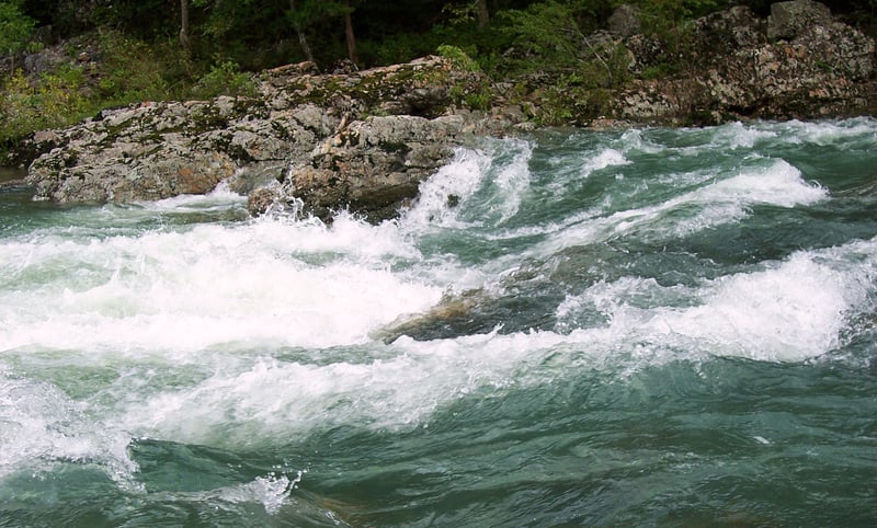 Winding Stairs Rapids (1st Drop) (The keeper hole)