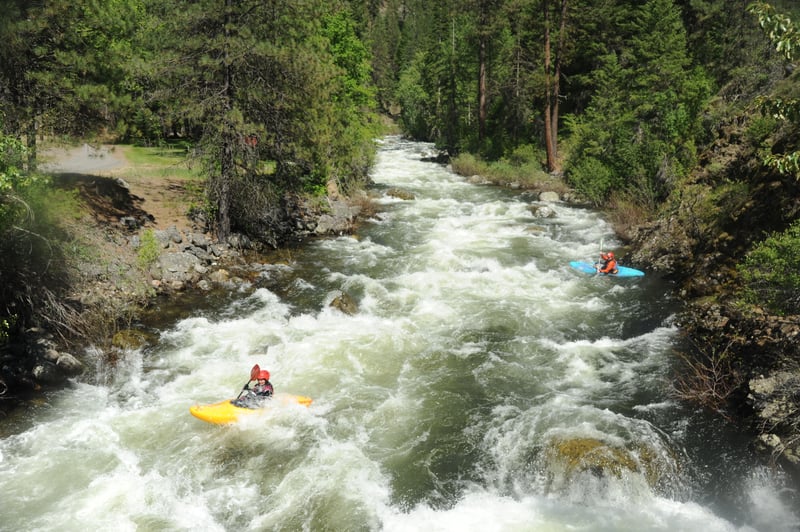  on Hazard Creek @Hard Creek to Little Salmon confluence