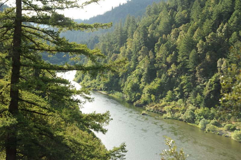 Klamath River Upstream of Big Bar