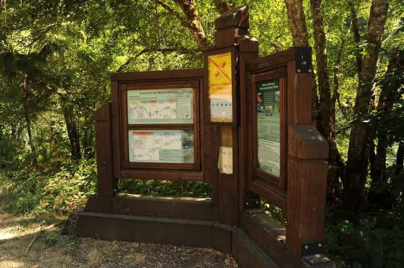 Kiosk at Gravel Bin