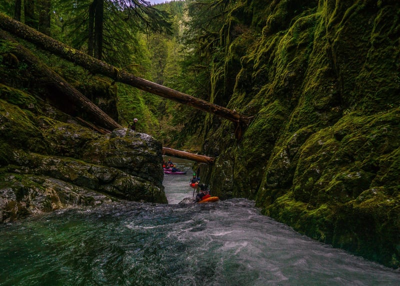  on Santiam, Little North (Upper Opal) @1. Battle Axe Creek to Gold Creek