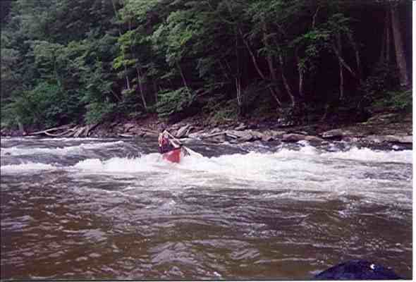 Above Hanging Bridge