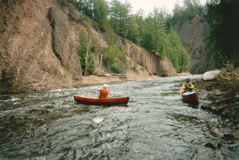 Warren & Peggy in the canyon (1.6')
