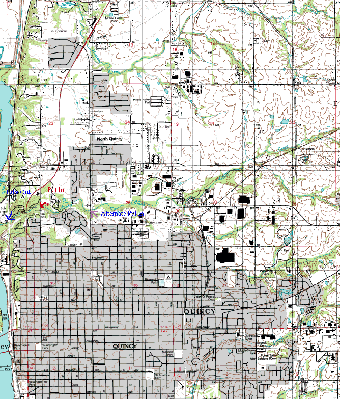 cedar creek map