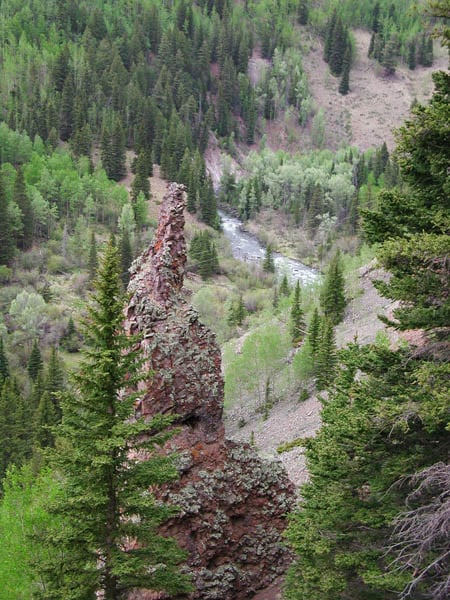 Pinnacles- upstream