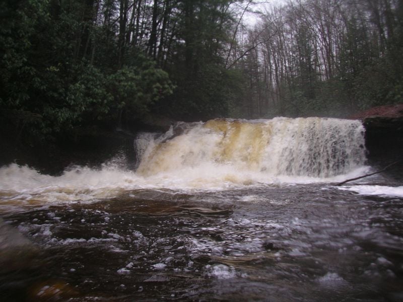 1st falls from below