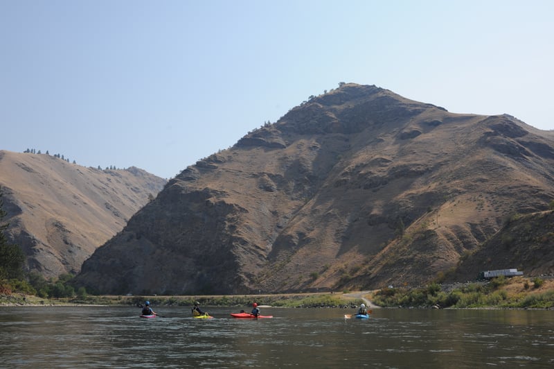 Approaching Maynard Hole Access