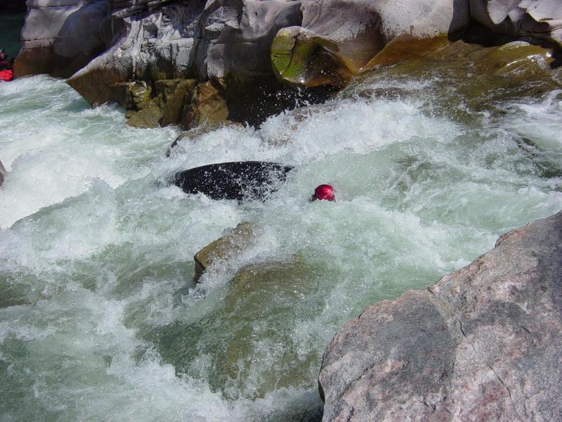 Kevin swimming chute