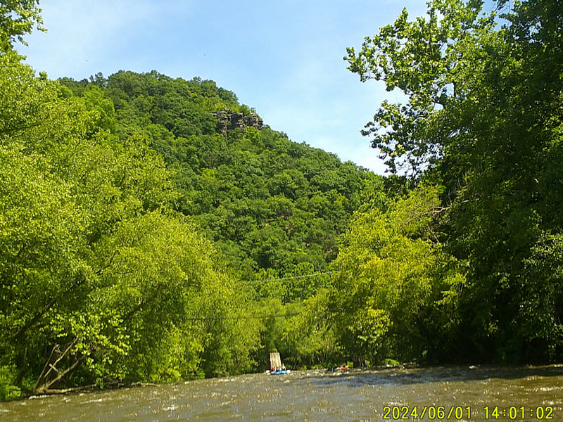 Queen's Point above Keysers Ford