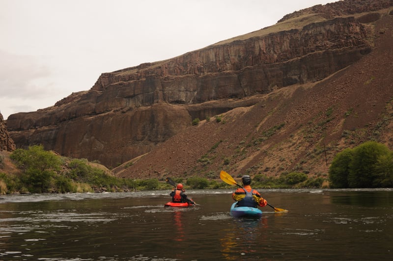 Canyon Wall Near River Mile 59
