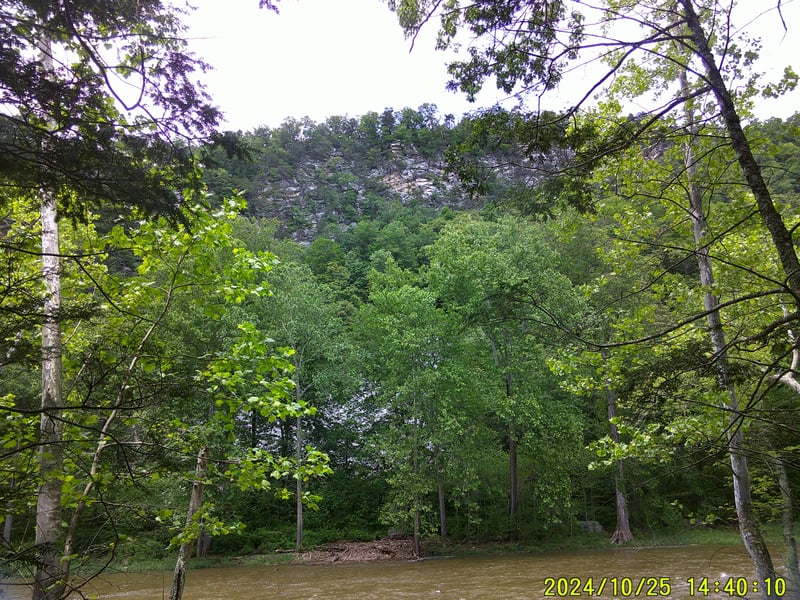 View from Dick Gramm's Lunch stop