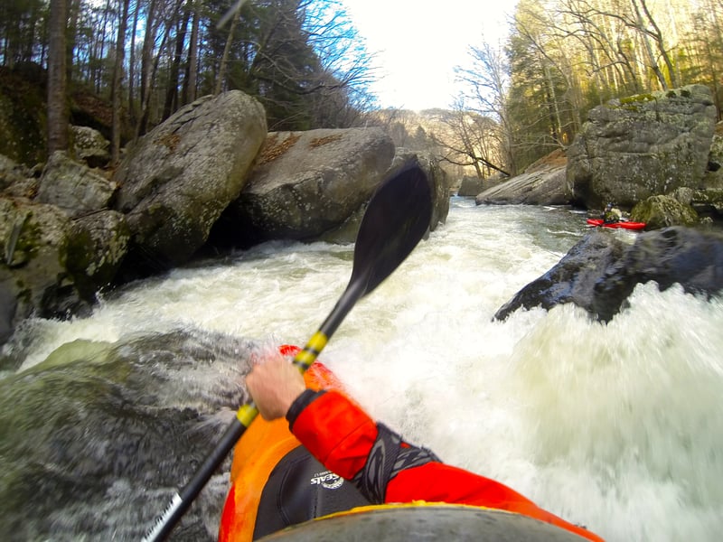 tight slots in Bee Creek