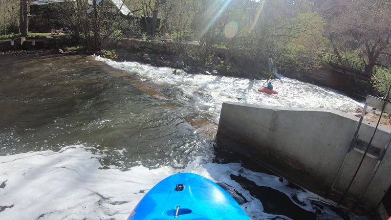 Boulder Creek @05. Eben G Fine Park to CU Greenhouse
