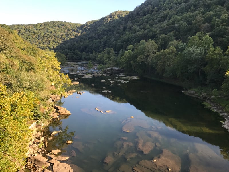 New River Dries at Beckwith Road