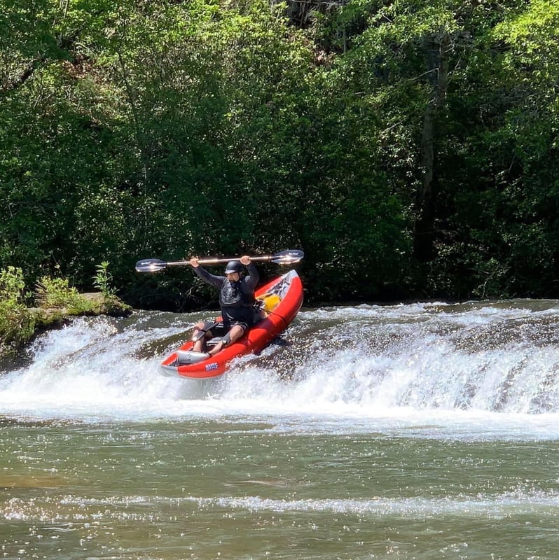 Good Times in the Aire Lynx on the Upper Amicalola 
