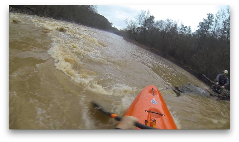 Boofing the Broken Dam