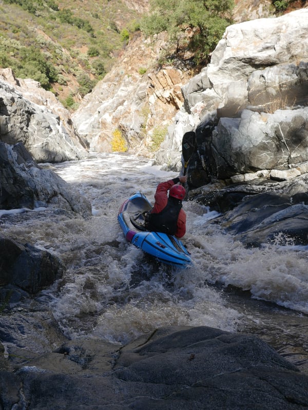 First Ramp below Santa Lucia Creek