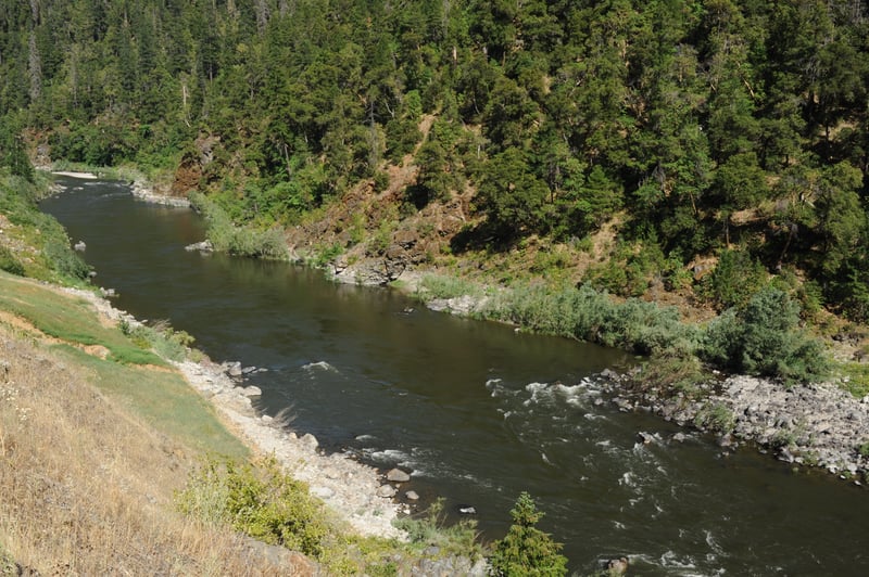 Looking Upstream from Rattlensnake